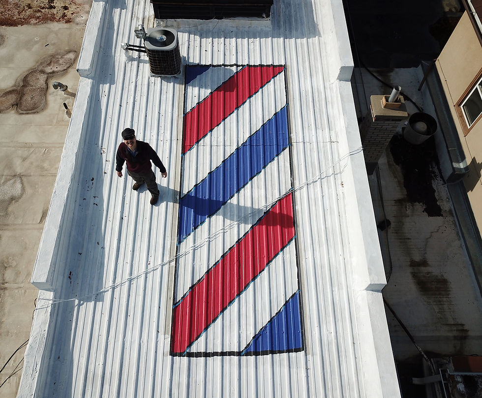 Benny's Barber Shop Interior